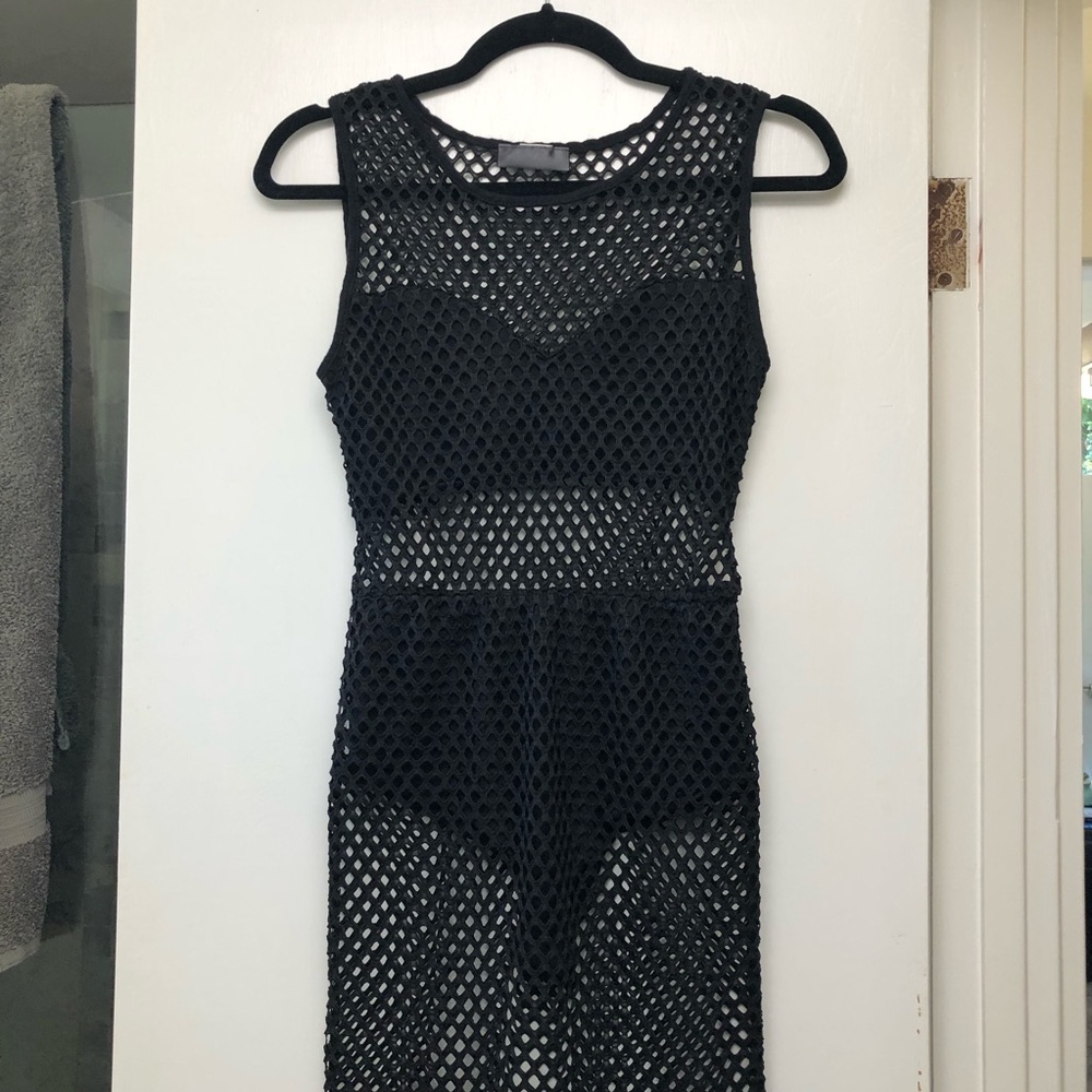 Dolls Kill fishnet Dress
